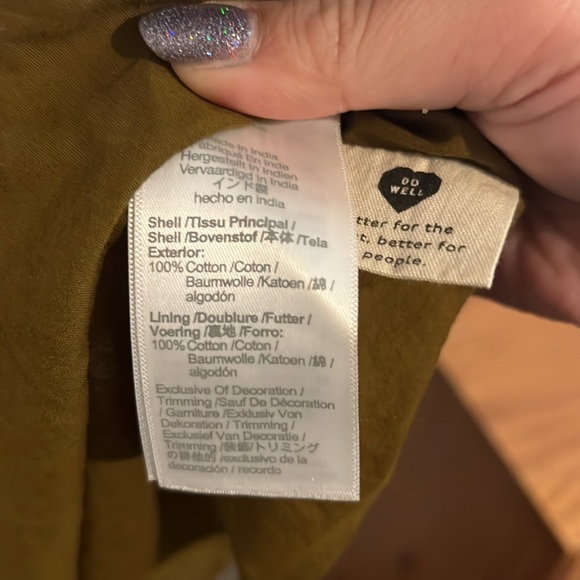 Madewell Flutter Sleeved Midi Dress NWOT - Picture 5 of 5